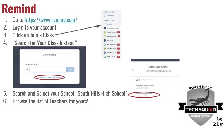 shhstechsquad's tweet photo. New TechTips coming your way as we manage distance learning! Let the Squad know if you need anything else. #learningfromhome #shhstechsquad @South_Hills_HS @FortWorthISD @FWISD_CTE https://t.co/rsAMbUsVfR