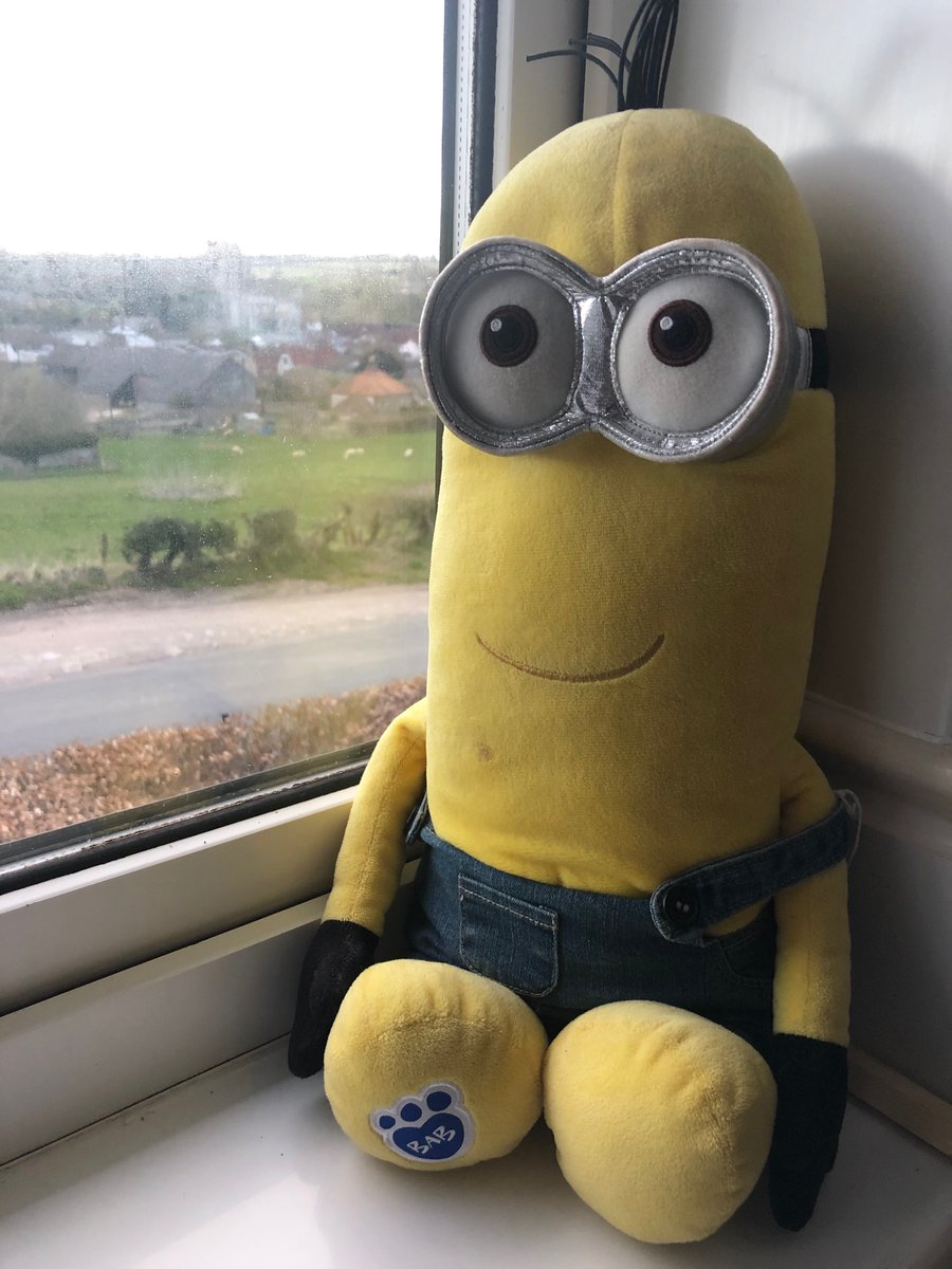 #NHSbear  #bearhunt2020 #minions next best thing to a Bear , Kevin! Born to Help #StayHomeSaveLives