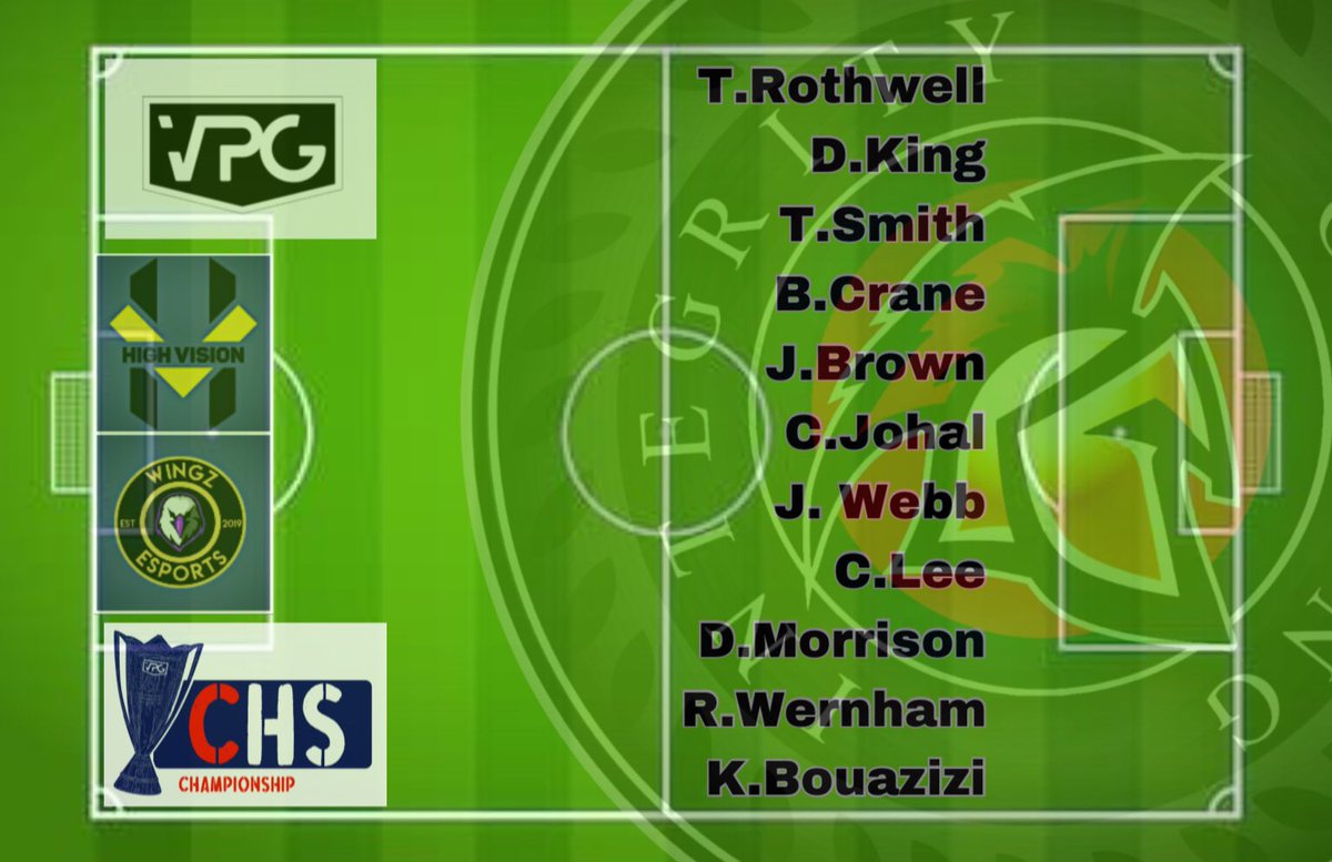 🚨🚨🚨🚨Tonight’s line up! 🚨🚨🚨🚨

🏆|<a href="/OfficialVPG/">Virtual Pro Gaming</a> 
🏆|@VPGChampSouth 
⏰| 8:45pm <a href="/High_Vision_/">MGT High Vision</a> 
⏰| 9:15pm @Wingz_eSports_ 

📺| youtube.com/channel/UC74OL…