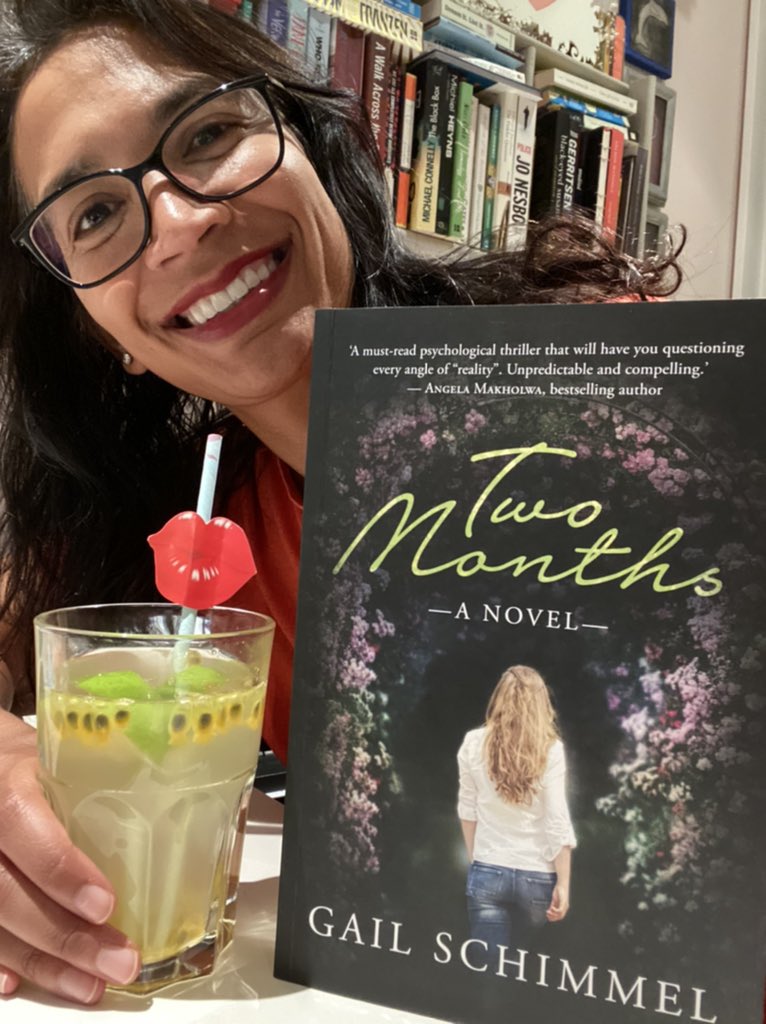 QLed's tweet image. Tonight would’ve been the Jozi launch of #twomonths by @therealgailschimmel 😍 BUT Damned virus!! (I’ve just finished reading the book and it’s really great. Available as ebook so you don’t have to wait for lockdown to be over xx ) And yes, lipstick 😘