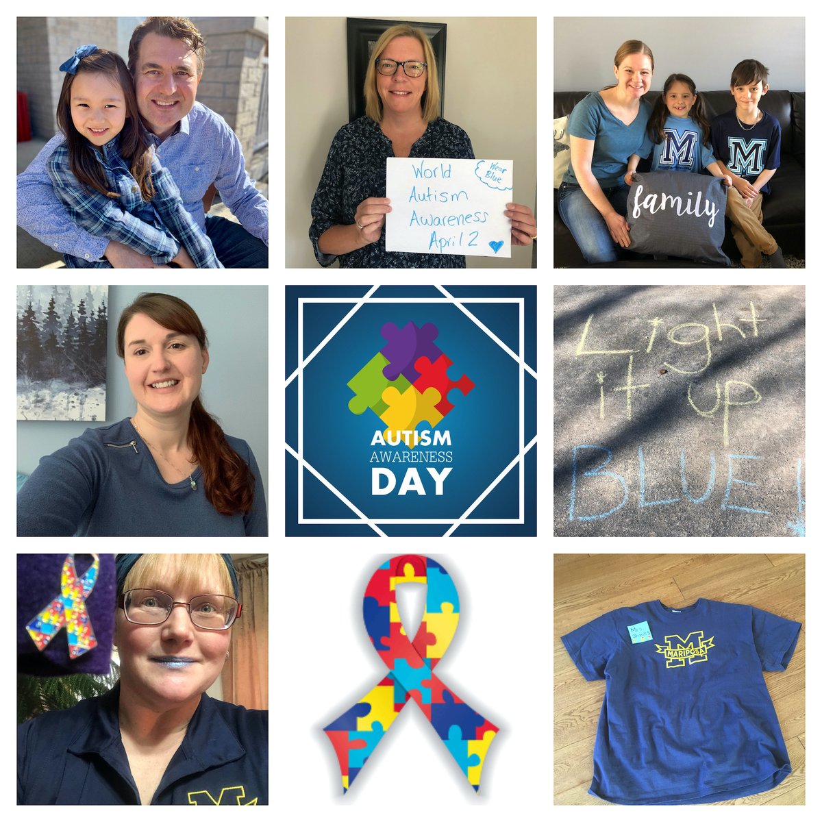Wearing our blue to celebrate #WorldAutismAwarenessDay  and #AutismAcceptanceDay 💙💙💙 #LightItUpBlue  #MariposaMonarchs #TLDSBLearns <a href="/TLDSB/">TLDSB</a>