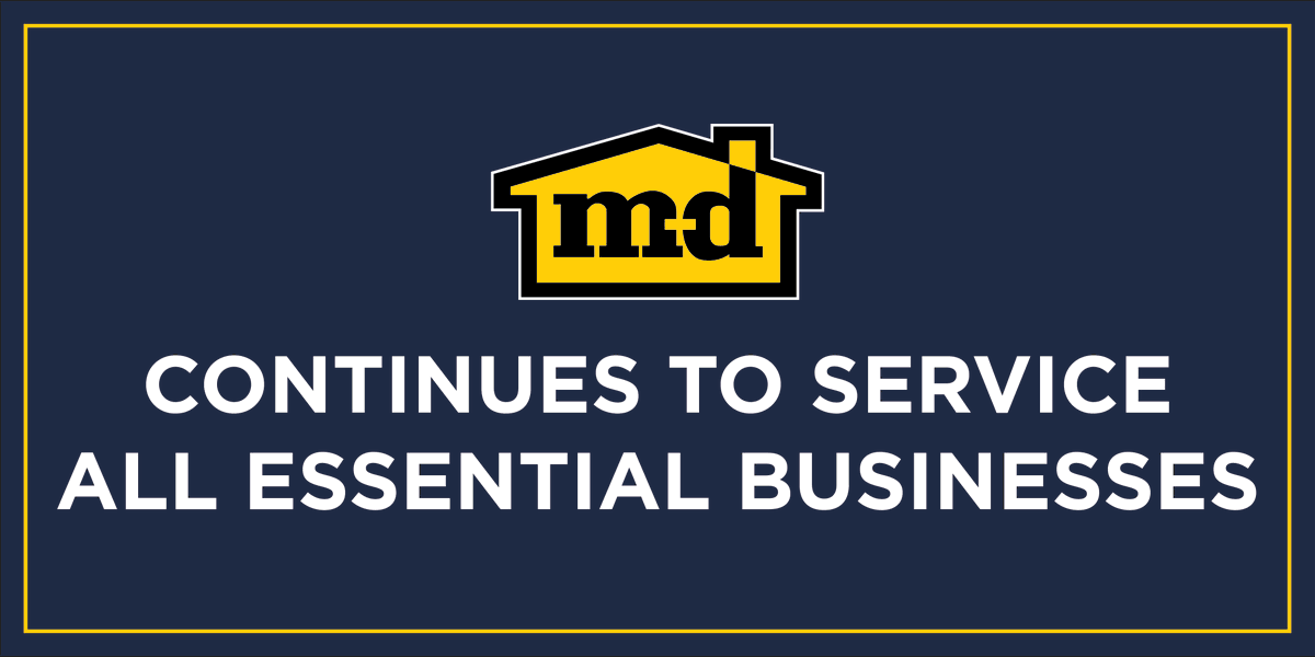 As an essential manufacturer to the hardware industry and other critical industries, M-D will continue to serve all essential businesses and trades during COVID-19.

We are continually monitoring all developments and are working diligently to maintain a safe working environment.