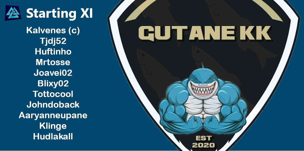 No changes from last game 🔥 Lets hope for some of the same from our boys today🦈 #heiagutane