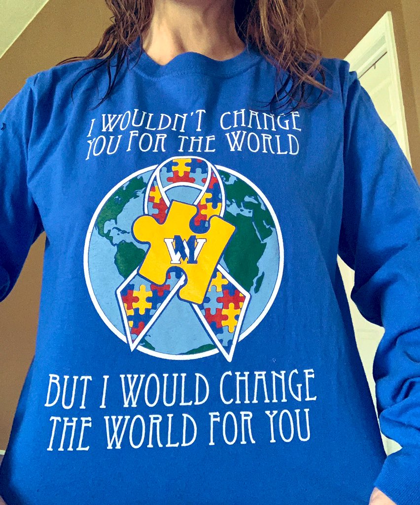 Light It Up Blue!!! #WMhometownpride #WMspreadrespect #AutismAwareness #WorldAutismAwarenessDay #MacopinSchool
