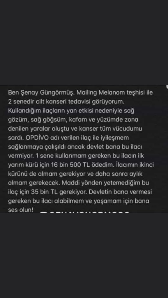 canan02's tweet photo. Rabbim şifa versin 🙏🏻 @haluklevent @drfahrettinkoca #senaygüngörmüseSesol https://t.co/zf3iX4ZBkM