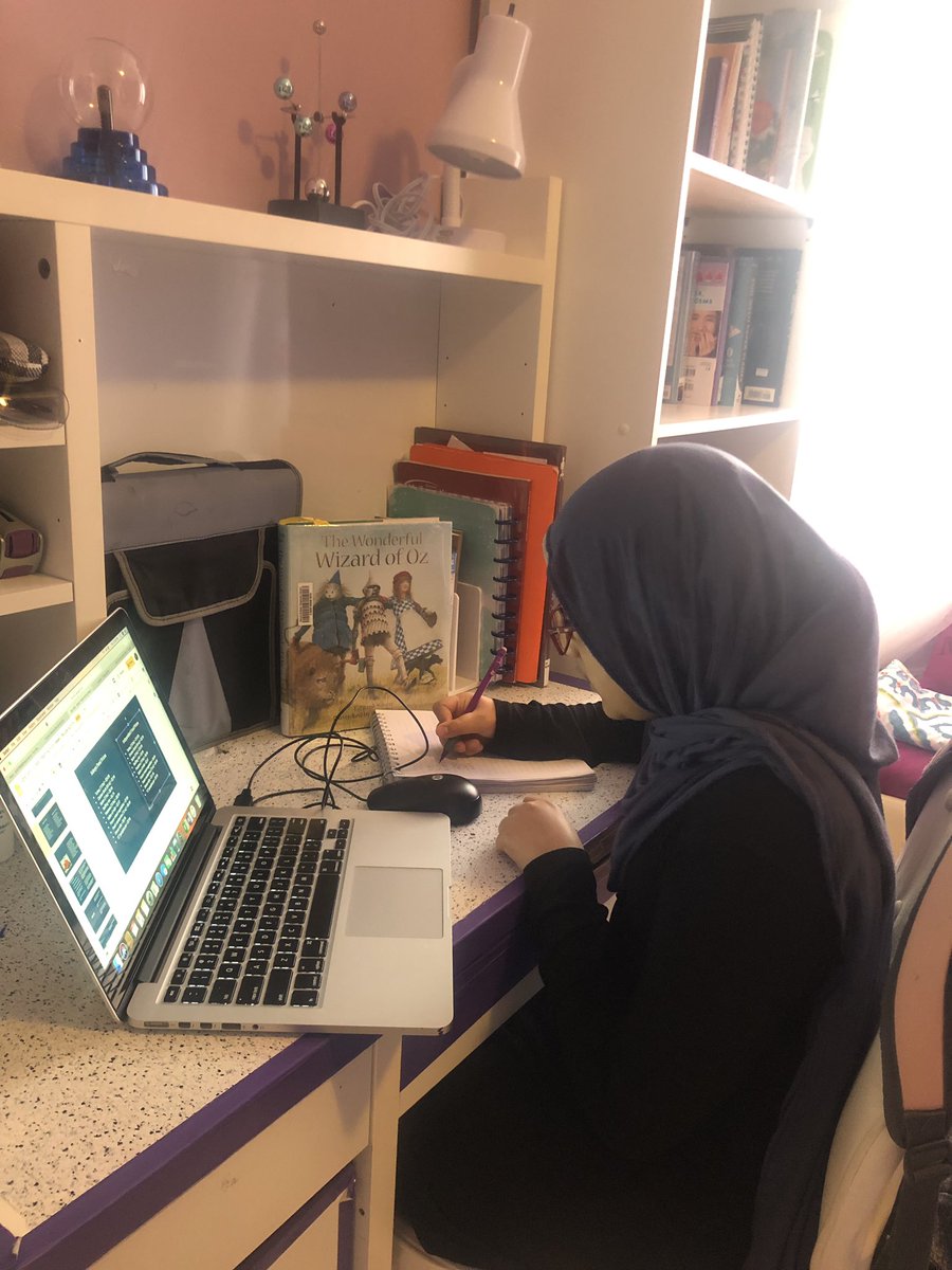 AyeshaRoha15's tweet image. Girls are absolutely excited and enjoying learning at home :)
@Tahir8Yousaf @FMISonthego @FMPSD @meharrashid3 @mrsellgrade1 @MsRage08 @deveau_morgan #ABLearningAtHome #FMPSDLearningAtHome #FMPSDStudentLearning #FMPSDParentAppreciation