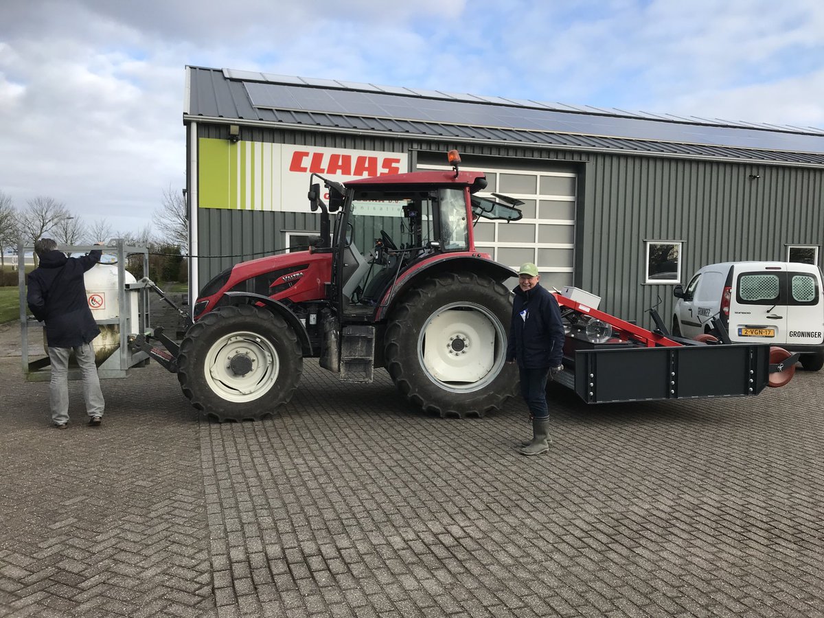 LMB_GEERTSEMA's tweet photo. Deze week afgeleverd #Hoaf 3 meter Twin brander aan ⁦⁦⁦@Landgoud⁩ van de fam. Havenga. https://t.co/UPQAAKNnhG