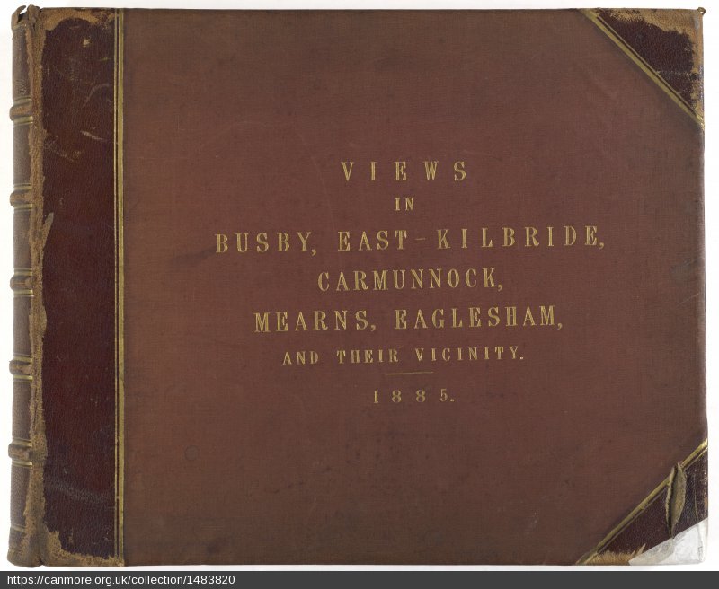 W2000K's tweet photo. One of my #FavouriteItem in the #hesarchives is this photoalbum from 1885. The photographer is unknown but it belonged to a member of the Strang family in Busby, Lanarkshire. #Archive30 #canmore #Album  https://t.co/M5vza17DIY https://t.co/mGAwbr1D1B