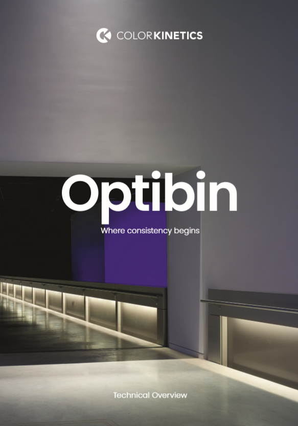 The key to color consistency in #LED #lighting - #Optibinhttps://www.docs.colorkinetics.com/learn/color-kinetics-optibin-overview.pdf #ColorKinetics #qualitymatters #architecturallighting #signify #dynamiclight #lightingdesign #ledlighting #colorchanging #sustainablelighting