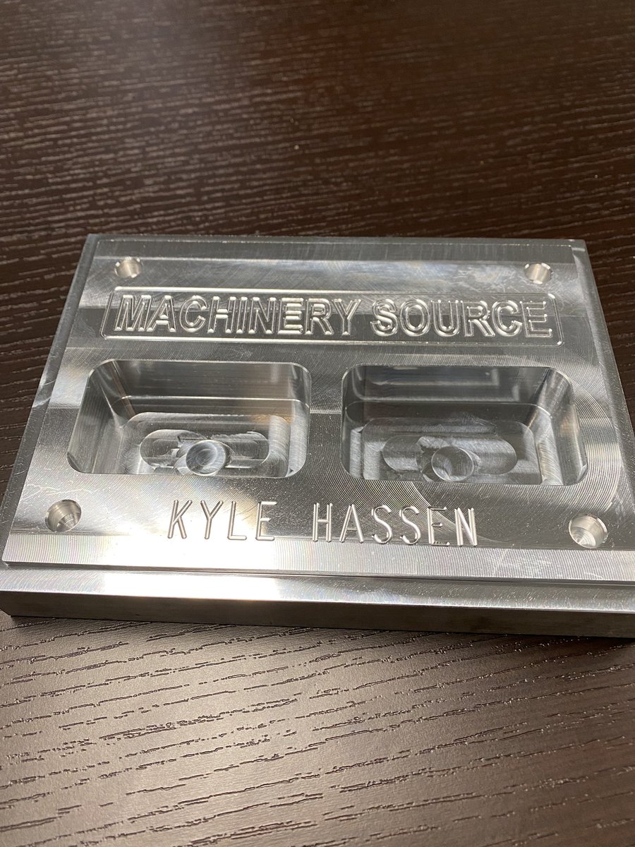 MachinerySource's tweet photo. Today we trained the sales guys on Hurco conversational programming. Each salesman wrote their own program. Hurco conversational programming is so easy “even a sales guy can do it!” #cnc #Hurco #machining #machinerysource #conversationalprogramming https://t.co/VjjYewxA1U
