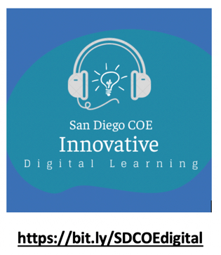 SDCOE Professional Learning  team extended daily, live distance learning trainings through April 24.  Attend 100 live &amp; archived trainings on free tech tools &amp; critical info on COVID-19 SDCOE Website. More than 1400 educators have joined us for learning.  bit.ly/SDCOEdigital