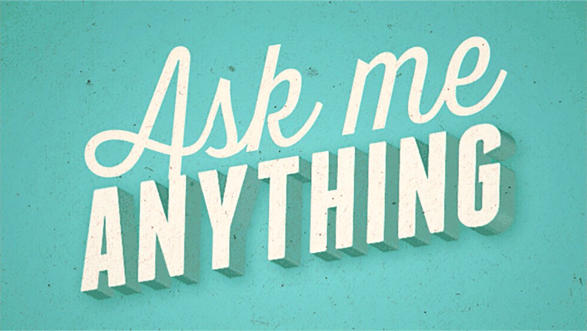 (ASK ME ANYTHING) Just to briefly distract myself, and maybe you, from all that's going on, this is an hour-long Ask Me Anything (AMA) thread in which I'll answer any questions *not* about coronavirus, politics, or law. Any question is OK; no holds barred. Hope you'll share this.