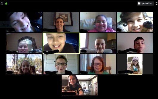 MJonesGL's tweet photo. Zoom + Sharing + Math Review Kahoot = Lots of smiles and fun! #GLCSryan https://t.co/ENSA25beW2