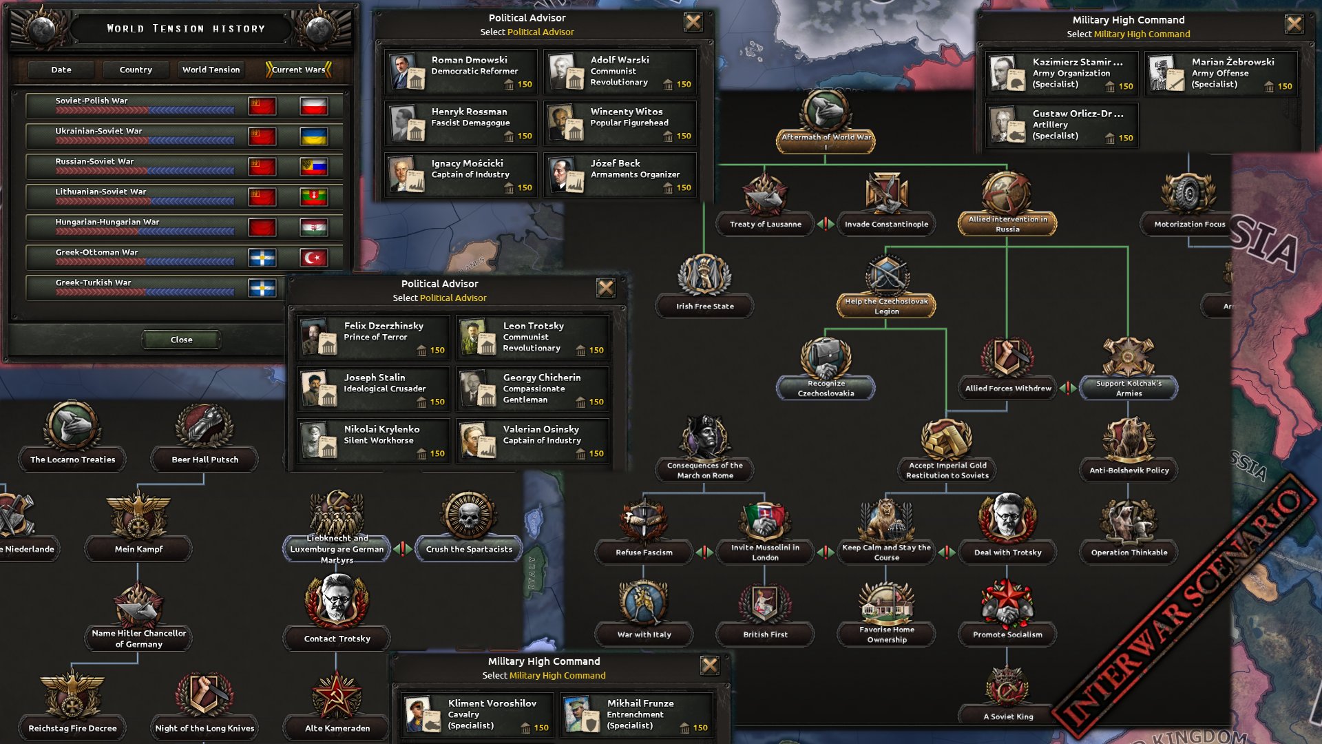 Wolferos Among The Changes You Ll Discover A Complete National Focus Tree For Poland As Well As Many Technologies Events And Ahistorical Opportunities The Polish Soviet War The Turkish War Of