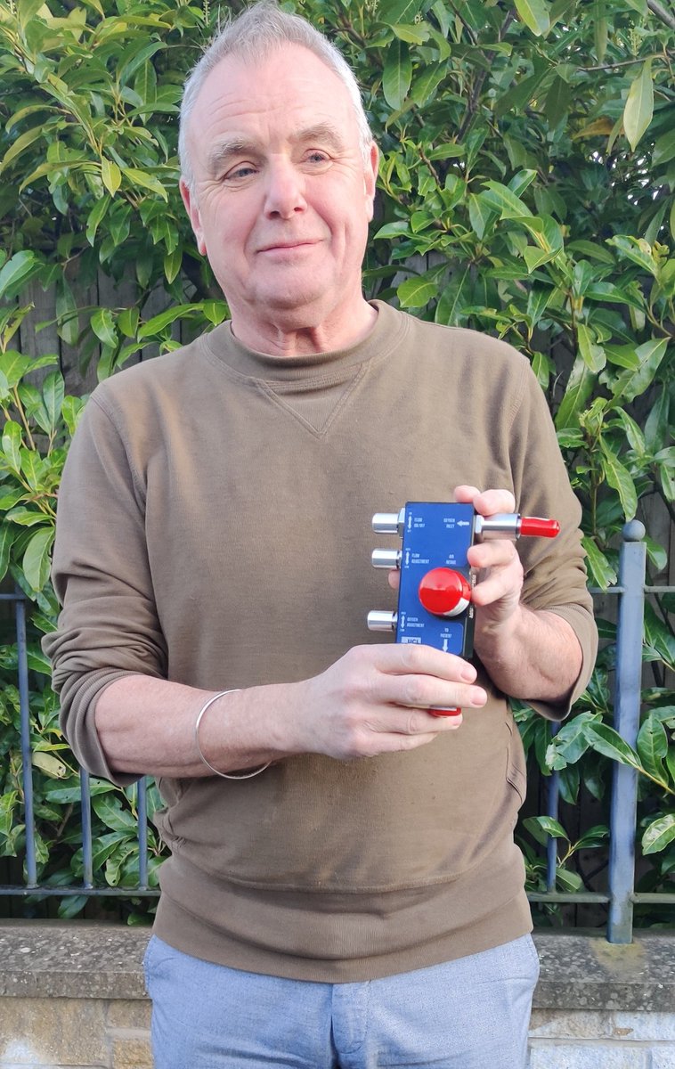 Innovation in health bringing to together Intensive care, medical physics and Mercedes to design an oxygen light CPAP machine for patients. <a href="/MercedesAMGF1/">Mercedes-AMG PETRONAS F1 Team</a> <a href="/ucl/">UCL</a> 
Design to patients in days well done. No conflict of interest and I  cannot take any credit