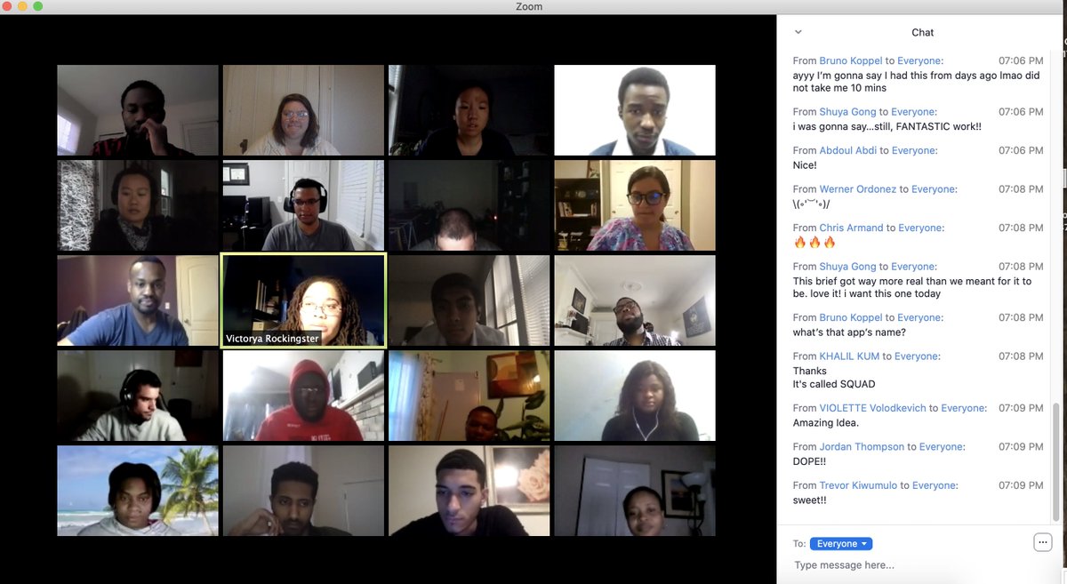 Hack_Diversity's tweet photo. In these times, we're proud that the #hackcommunity continues to build each other up. Snapshot of last night's virtual de.Hackathon prototyping workshop led by @ideocolab. Learn from and contribute to resources to get through #Covid19 together for #Boston: https://t.co/VkI2vQColC https://t.co/hYefPm6HwU