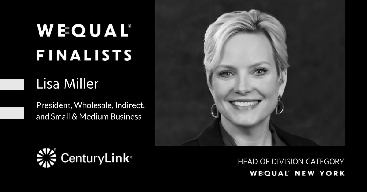 I am honored to be named among three finalists in the 2020 @WeQualAwards Head of Division category! Thank you to WeQual for recognizing &amp; celebrating the success of strong women, &amp; for inspiring the next generation of female leaders! #WomeninBusiness