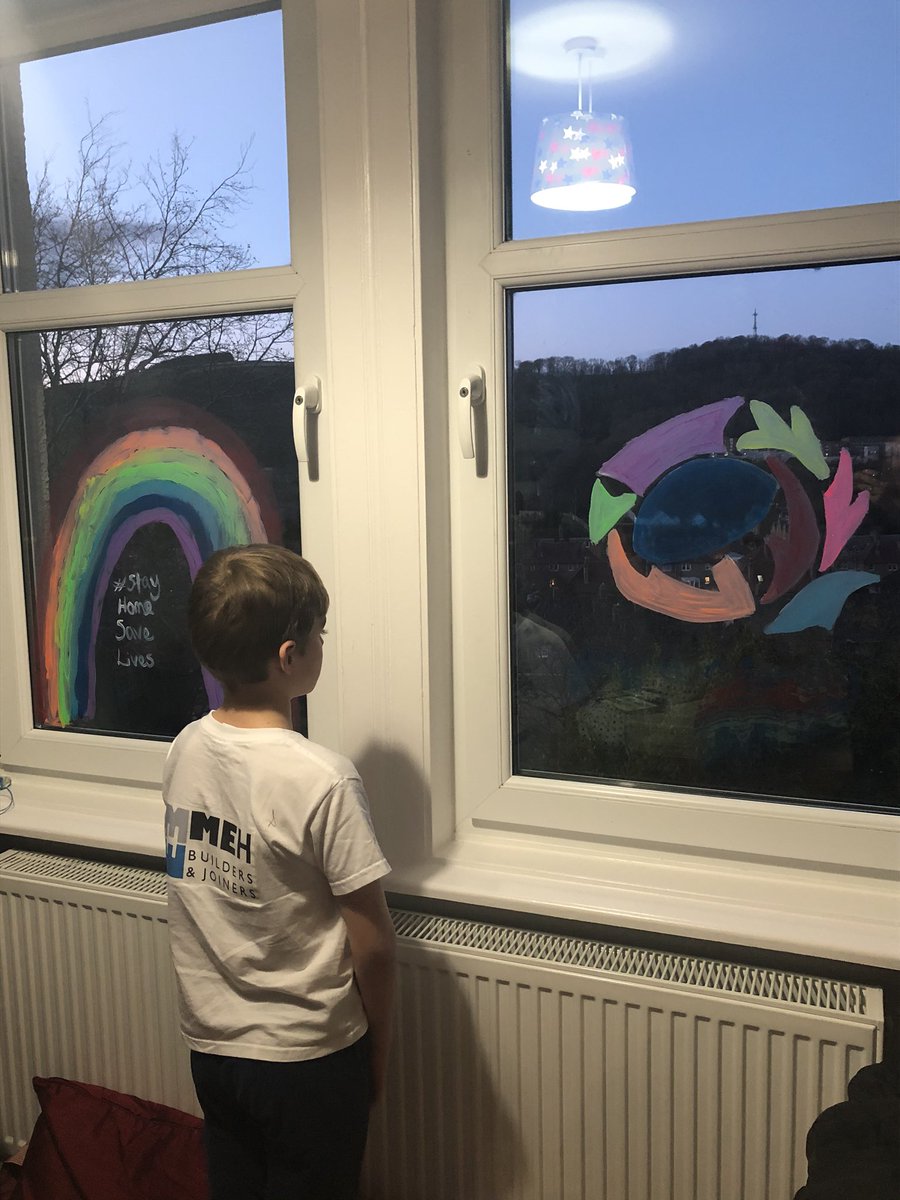 denham_arts's tweet photo. Adding to the @stpetersgala #stpetersrainbowtrail #StayAtHomeSaveLives https://t.co/Zk0C8OKOIv