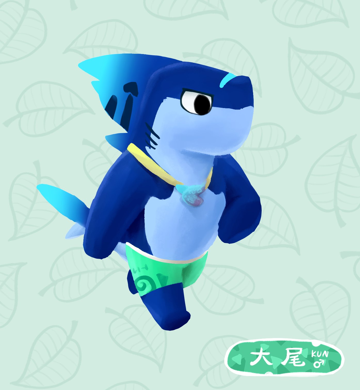 肉棍面包prohetoh Pa Twitter Animalcrossing 画了一个动森的自设名 棍大尾 生日 1月10日性格 友好口头禅 咵唔 座右铭 人言可畏喜欢收集稀有的珊瑚和贝壳