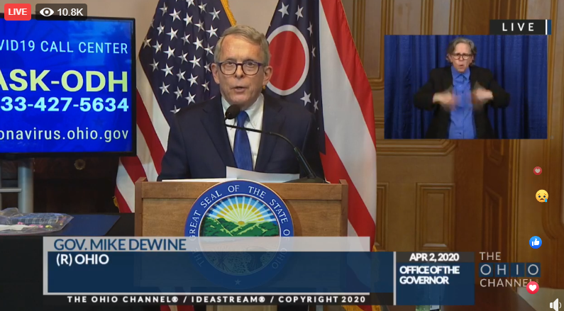 If you are frustrated - I'm frustrated too. This is not how we want to live. This is not what we signed up for, but it's where we are. My goal for all Ohioans is that we make it - that we get through this, live through it. What Ohioans are doing every day is saving lives.