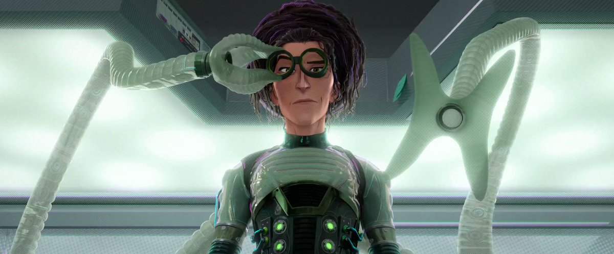 SORPRESA. ¡La Dra. Olivia es Doc Ock! Eso no me lo vi venir. Tengo que decir que el diseño de este personaje me encanta. Su tentáculos están hechos de silicona sintética semi-trasparente, para que parezcan más orgánicos que mecánicos. Dato: sus amigos la llaman Liv.