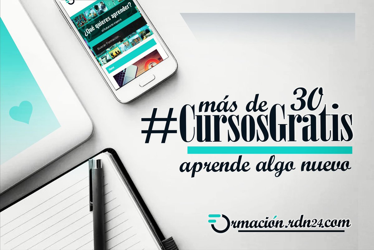 FormacionRDN24's tweet photo. El #Confinamiento salva vidas 💓 y el Conocimiento las mejora 🤩 
Aprende algo nuevo y prepárate hoy para el futuro próximo luego del #Coronavirus #COVID19 😷 con más de 30 #CursosGratis.
Si puedes #quedatencasa y atrévete a conocer cosas nuevas que mej
https://t.co/jzQFYMhvmN https://t.co/XEo7y5VK6s