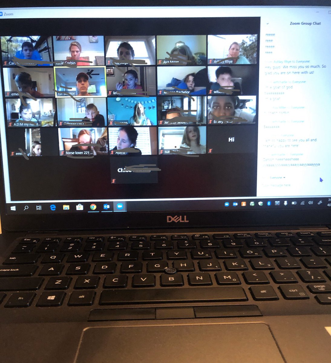 kgowder10's tweet photo. So blessed to have our monthly FCA through zoom tonight! Missing all the sweet faces but know God has a plan! Thanks to @JDMealor for encouraging us to not be fearful during these times. #2tim1:7 🙏🏼@GHCFCA @SSenrichment https://t.co/uKU4qewA6c