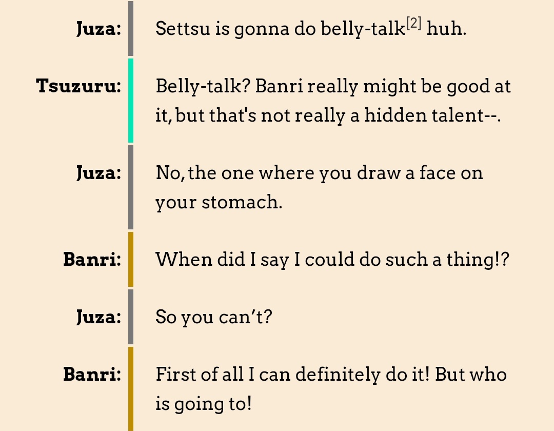 i love how juza is a sweetheart but turns into a mean bitch when it comes to banri