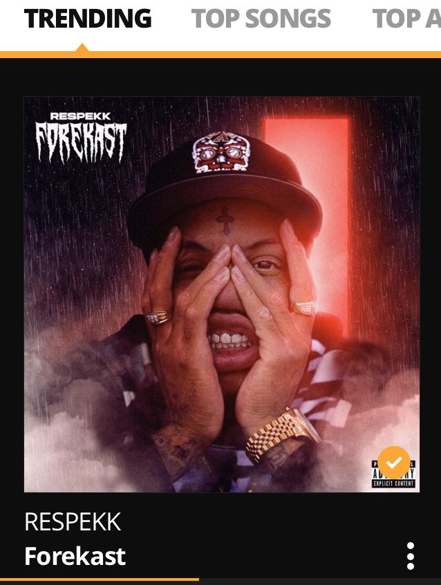 TheRealRespekk's tweet photo. I’m trending @audiomack 📈‼️ My new song #Forekast is available on their app‼️Support  the real‼️

https://t.co/72jaHGkmQ1 https://t.co/IV9cwAIUAN