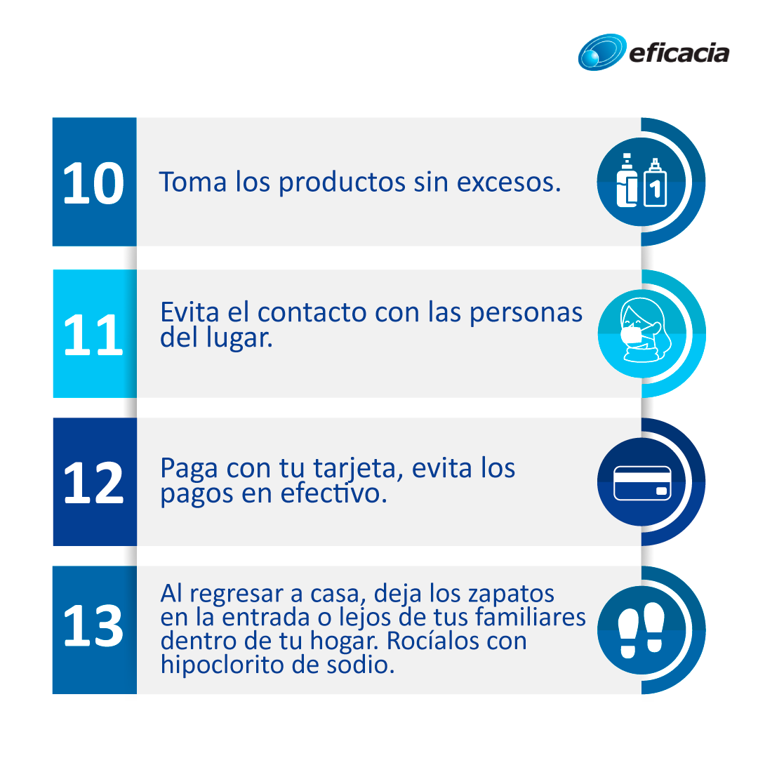 EficaciaCol's tweet photo. Te recomendamos los siguientes pasos para salir a hacer tu mercado durante la #cuarentena. #EntreTodosNosCuidamos #QuédateEnCasa #CoronavirusColombia #PrevenciónCoronavirus https://t.co/iorsNVIgmL