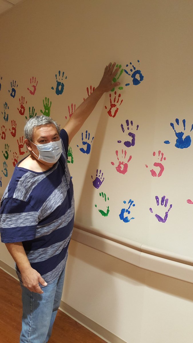 ted_juarez's tweet photo. #IFightCancer round 2 completed no more radiation therapy my second hand on the wall now I just want to ring that freaking Bell. P.S.
that shirt used to fit me https://t.co/PcmN2oyti9