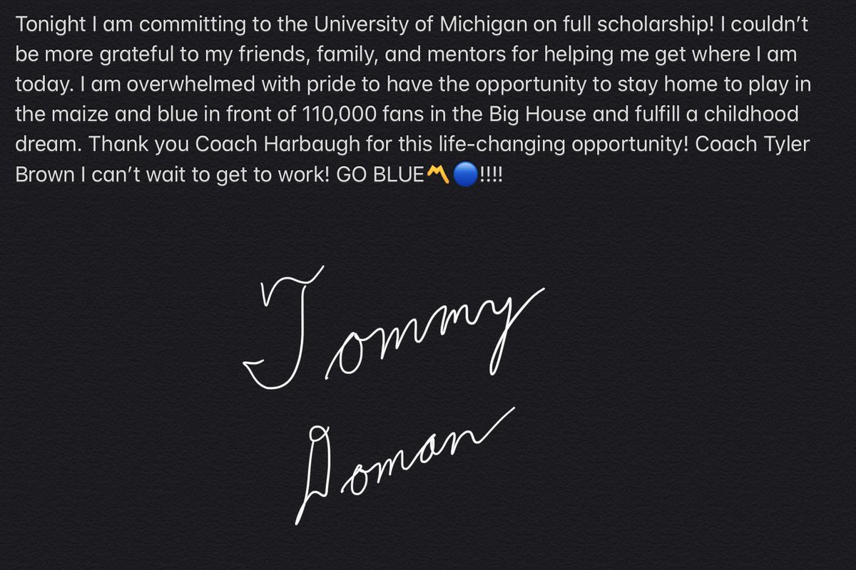 Tommy Doman Jr tweet media