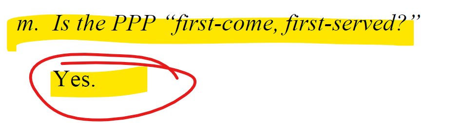 11/Alternative title for Section 2m...GET YOUR ASS IN GEAR!(But seriously... if you want to get a piece of the action, you'd better act quickly. Real quickly. Businesses are going to be lining up for the 'free money'.