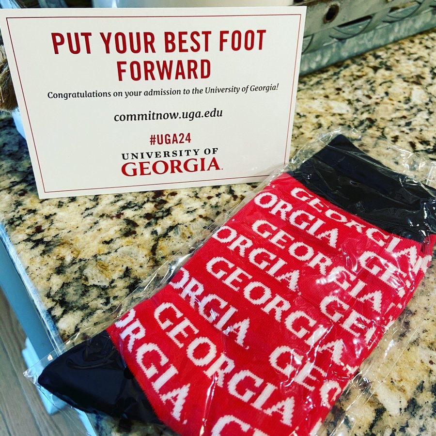 UGA trying to bring Mc full circle #UGA2024 @UGAadmissions