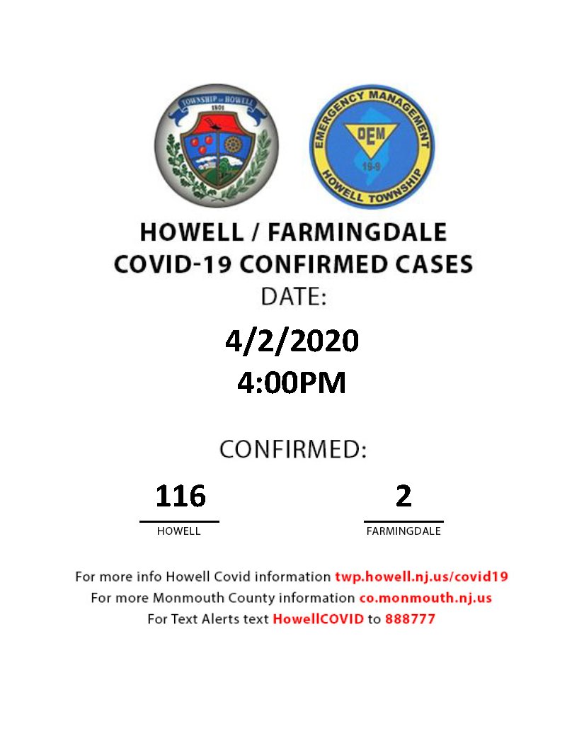 Howell Township Office of Emergency Management tweet media