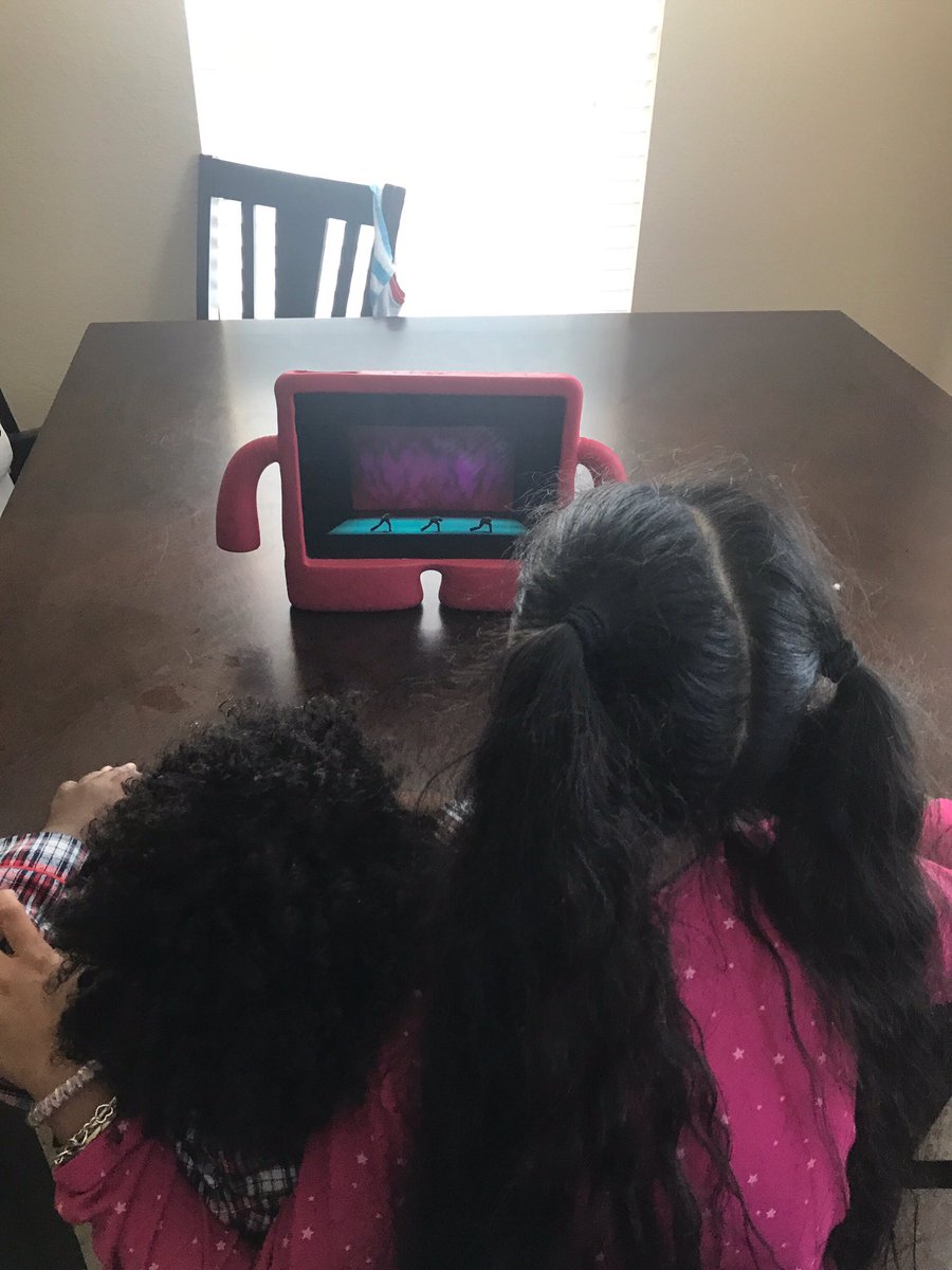 This_Diva_LEADS's tweet photo. #AndersonDance310 took a Virtual Field Trip to the theater today to see Alvin Ailey’s Revelations! Thank you to @AlvinAiley2 @LincolnCenter for making this possible! #WeAreAldine #AileyAllAccess #AileysRevelations #LincolnCenterAtHome @Anderson_Astros @AldineISD https://t.co/6tElO7INtM