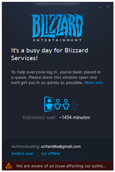 Go home <a href="/Blizzard_Ent/">Blizzard Entertainment</a>, you're drunk.