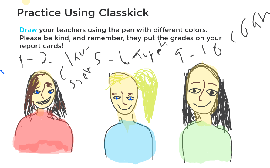 MClaussen_D87's tweet photo. Claussen has a bald spot!  Coan's hair is thinning a bit, and Tupek...she adorable!  #studentdrawings #northlakeD87 #berkeleyD87 https://t.co/6XIeNFU8OV