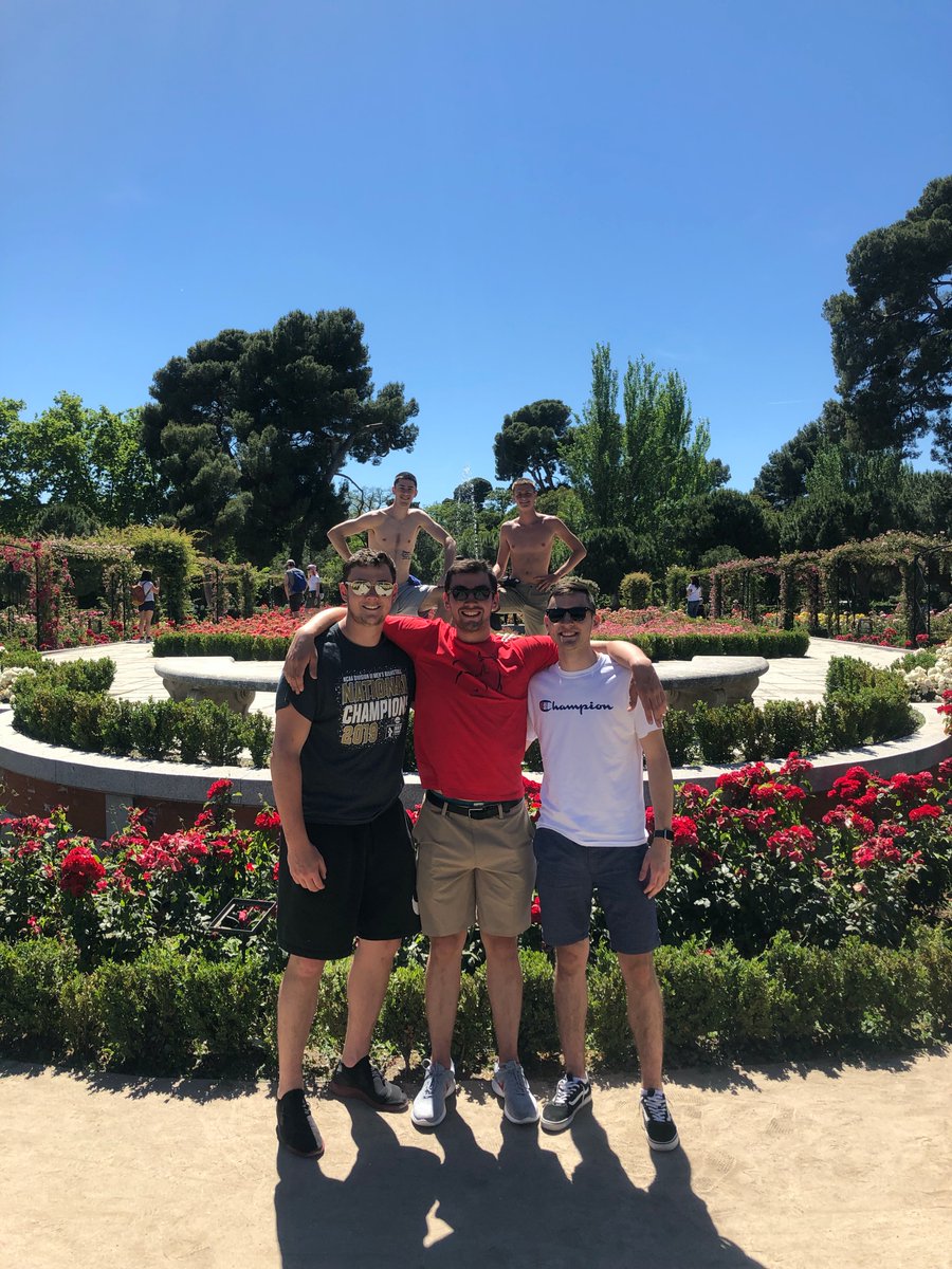 'Fun in the Process' Continued!The 2020 seniors developed a bond that will last a lifetime. 1. In a fountain in Madrid, Spain!2. Touring Toledo, Spain!3. Touring Montserrat in Spain!4. Celebrating a National Championship!