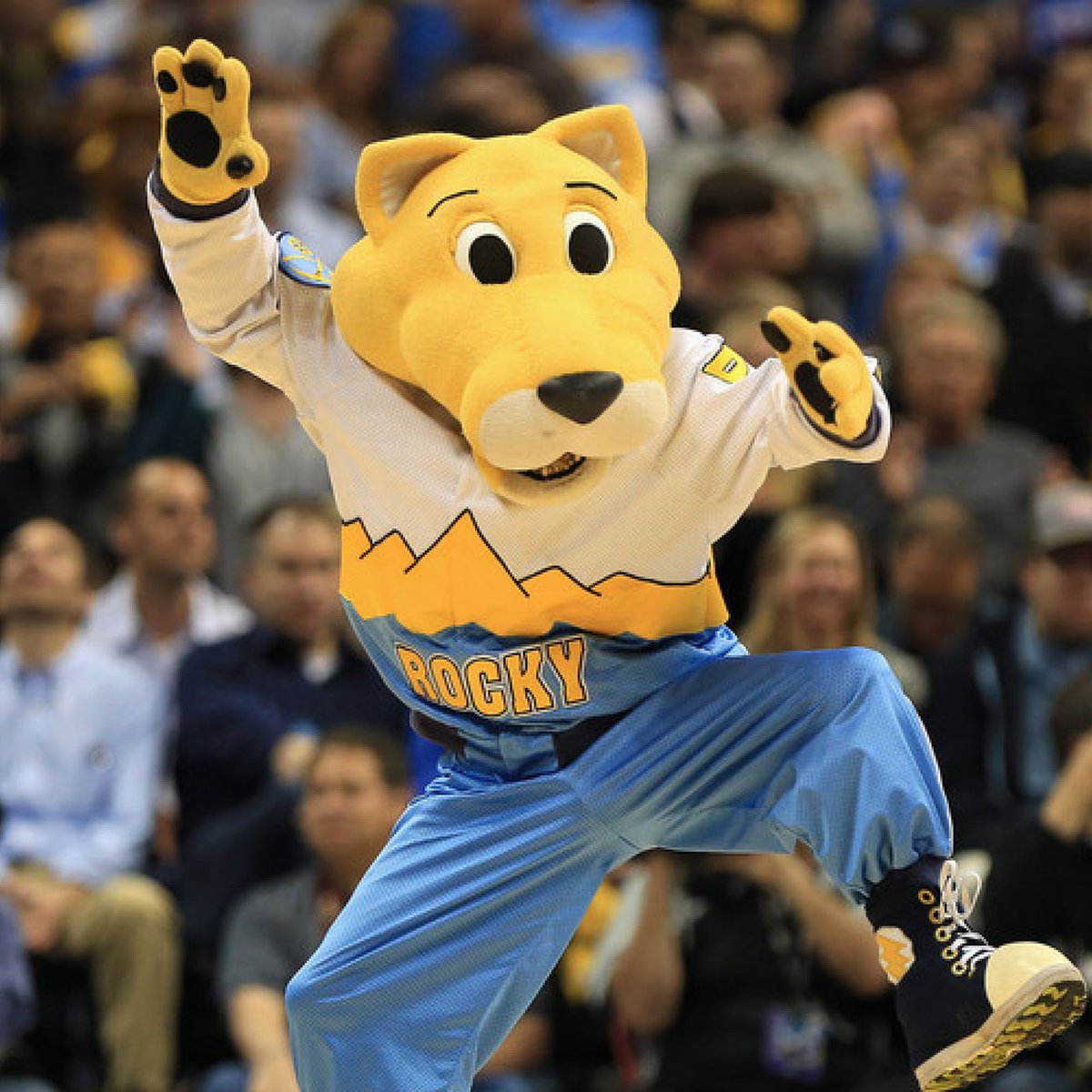 . @TheSuperMascot  @nuggets