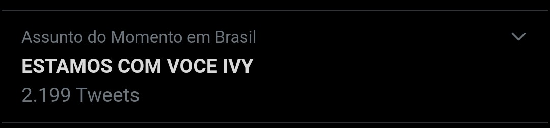 isab3llyvilhena's tweet photo. se tiver alguém me seguindo aqui apoiando o "estamos com você ivy" poderia me dar unfollow na moral? https://t.co/xrd7nCIYqQ