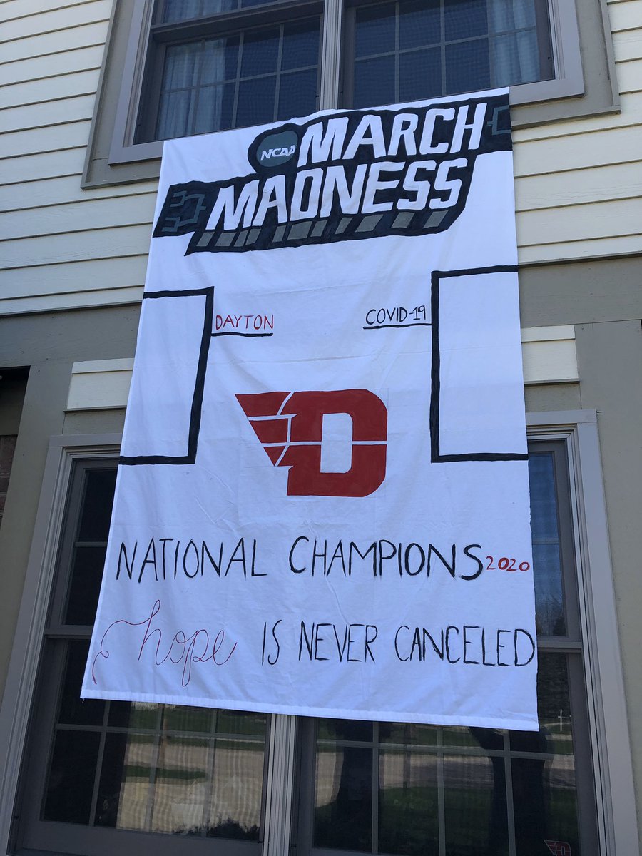 jbro_67's tweet photo. Hope is never canceled! #FlyersAtHome @DaytonFlyers @DaytonMBB @univofdayton @DaytonPrezSpina https://t.co/htaDFeZ4tL