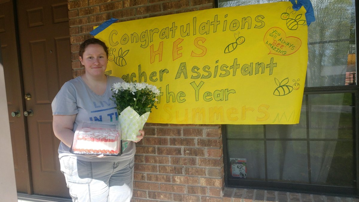 hescubcats's tweet photo. Congratulations to Mrs. Brigitte Warren who was named the Teacher of the Year for Hendersonville Elementary School today and to Miss Esther Summers who earned the honor of Assistant of the Year! These are two very deserving ladies! @HESCubcatsPTO @HCPSNC #VirtualCelebration https://t.co/xan70nfdS4