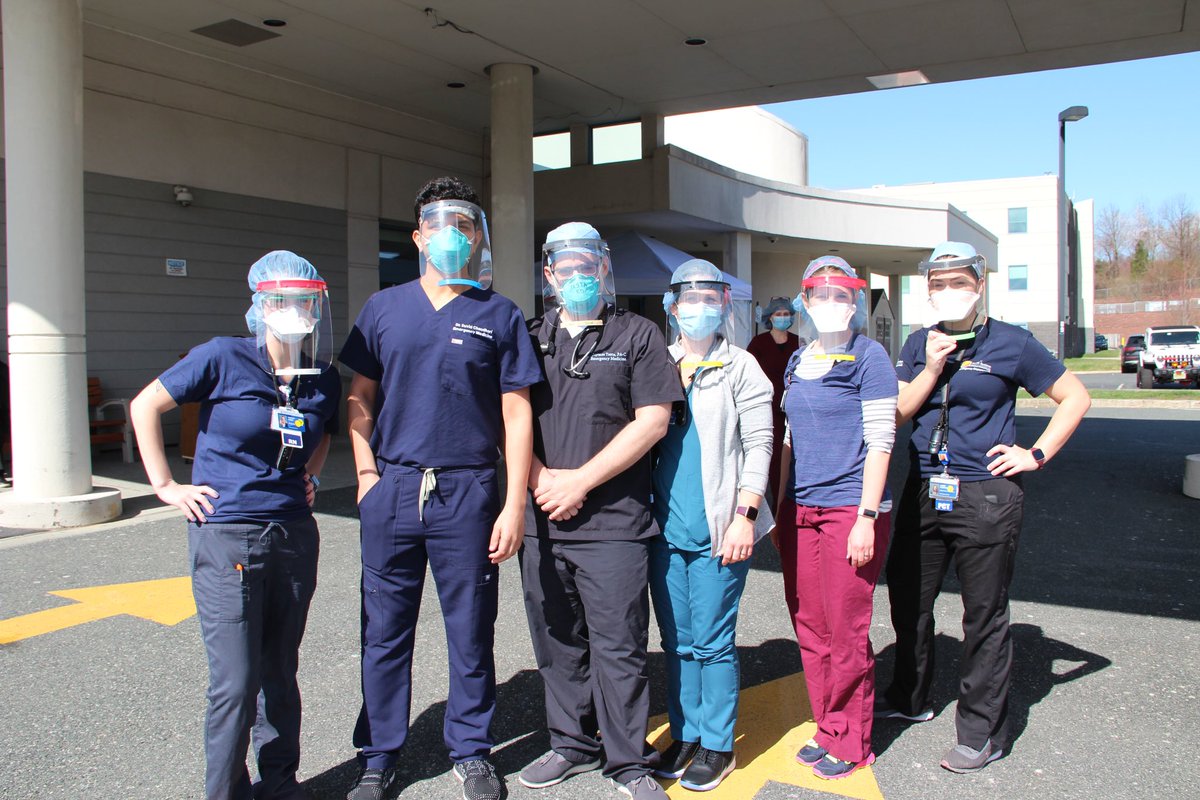 ZywickiR's tweet photo. Face shields that were 3D printed and fabricated in the @MountOliveTSD @mohs_lab have be delivered to frontline medical professionals at Newton and Hackettstown hospitals. @agiordano72 @DrLRepollet @GovMurphy @Malinowski @NJASANews @RigorRelevance @NewJerseyDOE #NJED https://t.co/zxJCmtqu5E