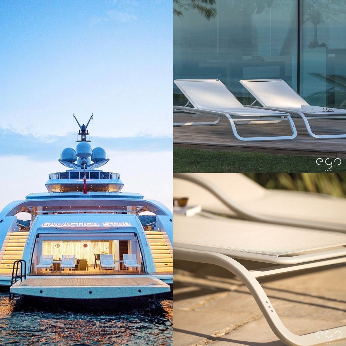 leisure_plan's tweet photo. Luxurious living 🥂

Stylish loungers at Leisure Plan

#luxurylifestyle #luxurylife #design #montecarloautomobile #montecarlomarineofficial #hospitalitydesign #gardenfurniture #dedon #egoparis #fischermobel #outdoordesign #allweatherfurniture #exteriordesign #StayHomeSaveLives https://t.co/ptaP8U6gzy