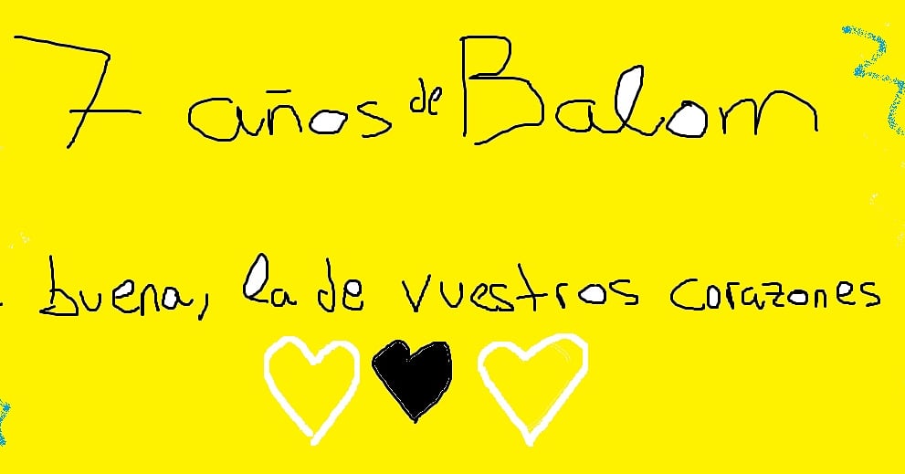 VillarFC's tweet photo. 7 años de ilusiones.
7 años de Balom

La Balom, la buena, la de vuestros corazones 💛🖤💛

#FelicidadesBalom #7AñosDeBalom https://t.co/216zDij3OK