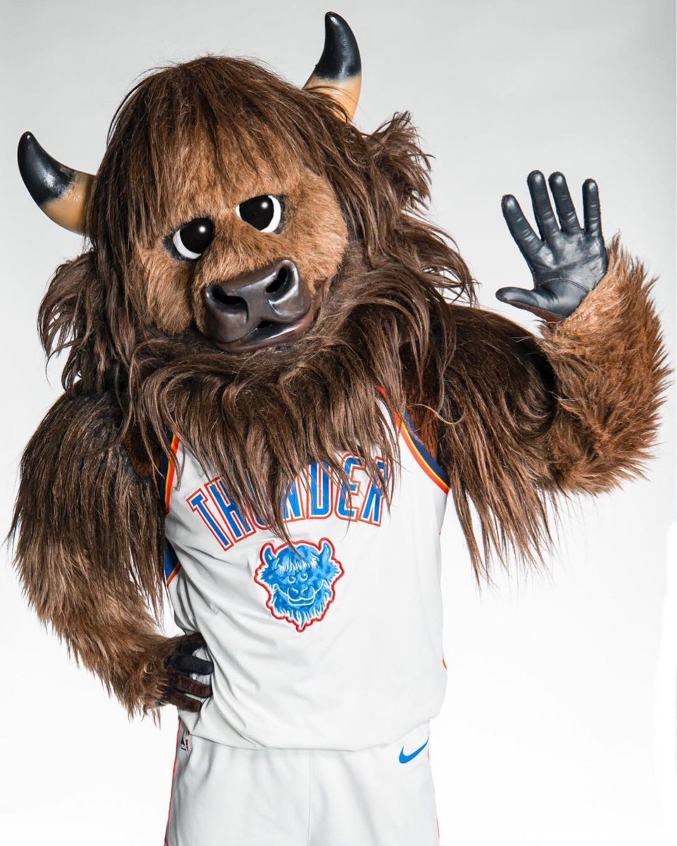 . @rumblethebison  @okcthunder