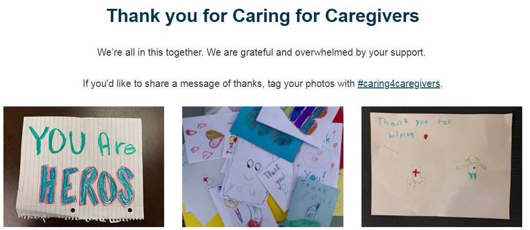 . @AllinaHealth: Caring for Caregivers - Help care for our front line caregivers https://www.allinahealth.org/coronavirus/caring-for-caregivers #DoGoodMN