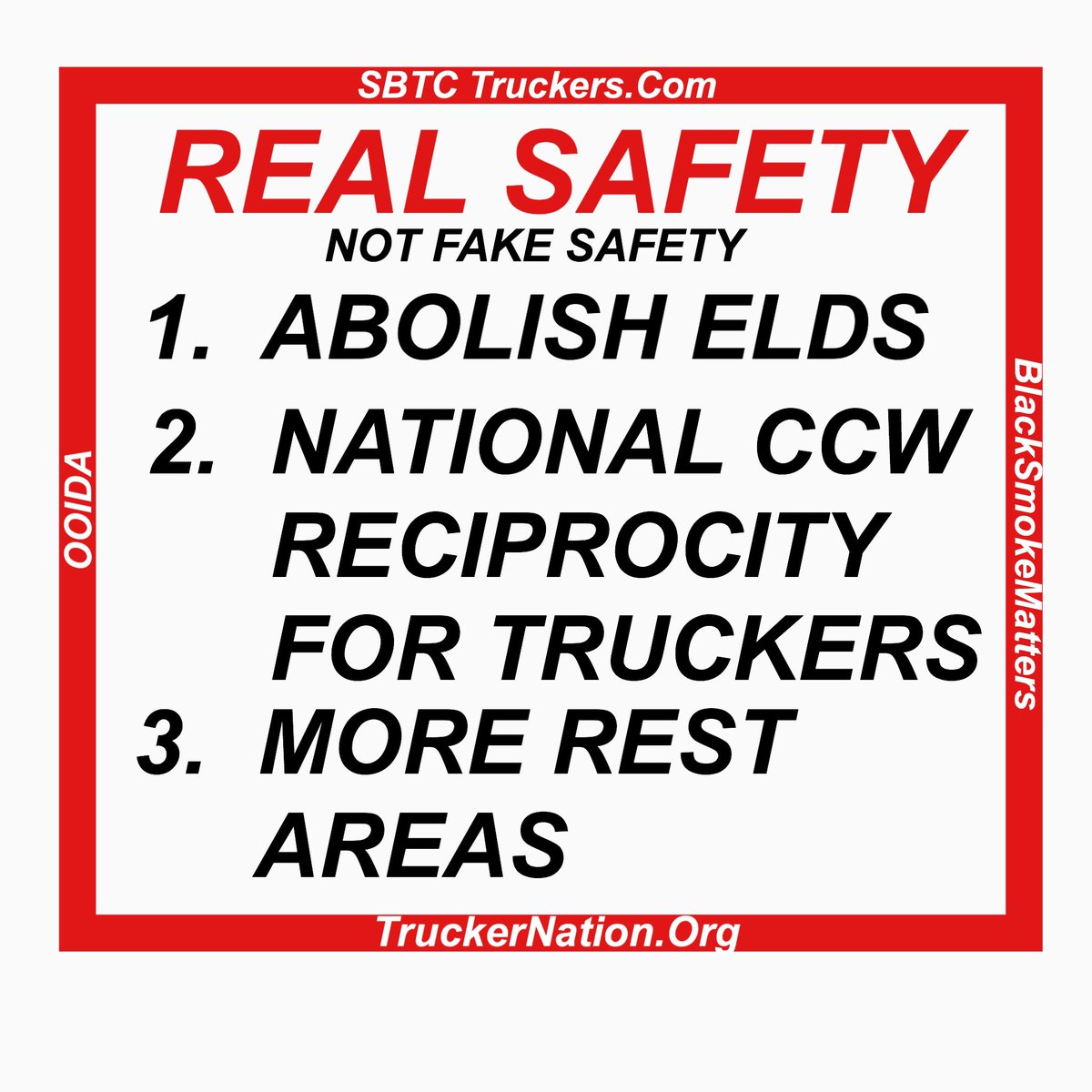 trucker_mfc's tweet photo. REAL SAFETY👉National Concealled Carry for Truckers, Abolish deadly ELDs, Parking @realDonaldTrump @GOPLeader @GOPChairwoman @GOP @HouseGOP @SenateGOP @senatemajldr @HouseDemocrats @SenateDems @LeaderHoyer @SpeakerPelosi @luvtruckers @TheTonyJustice @RealJamesLamb @NRA @OOIDA https://t.co/iRWKobojuq