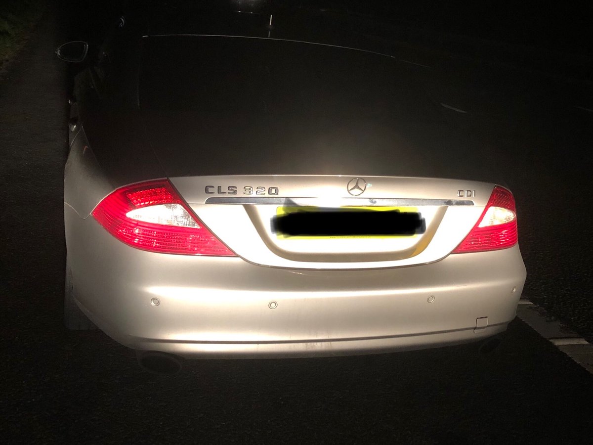 LancsRoadPolice's tweet photo. This car seen on the M6 being driven in an erratic manner. It initially failed to stop for police, when it eventually stopped the driver was discovered to be almost 4x the drink drive limit. Driver arrested &amp; car recovered. #T2TacOps. #MN04. #HO46. https://t.co/7wvD4A2U68